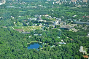 около Башни 'Останкино'