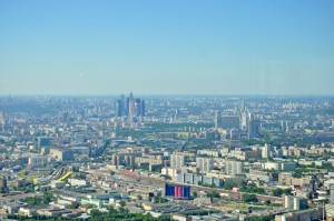 около Башни 'Останкино'