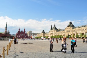 Верхние торговые ряды, позже Государственный универсальный магазин (ГУМ)