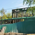 Павильон 'Шестигранник' ('Механизация') на 1-й Сельскохозяйственной и кустарно-промышленной выставке СССР