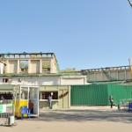 Павильон 'Шестигранник' ('Механизация') на 1-й Сельскохозяйственной и кустарно-промышленной выставке СССР