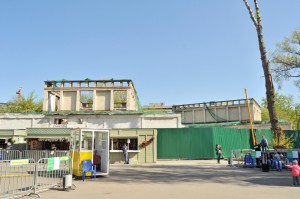 Павильон 'Шестигранник' ('Механизация') на 1-й Сельскохозяйственной и кустарно-промышленной выставке СССР
